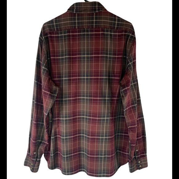 John Varvatos Men’s XXL Long Sleeve Shirt Plaid - Picture 2 of 12